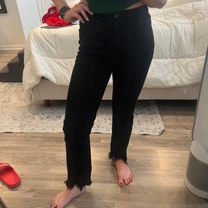 Jonathan Simkhai size 27 black jeans